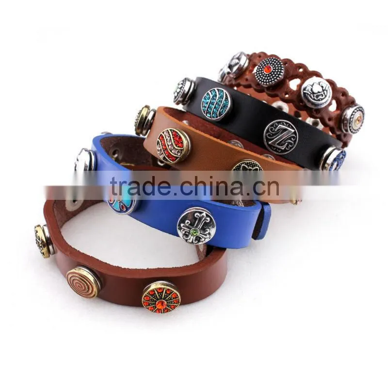2013 New Products,Real Leather Bracelet,Bracelet Vners,Alibaba China