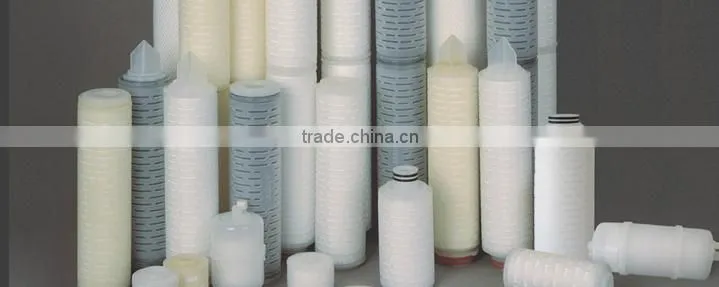 Professional polypropylene cartridge filters with CE certificate