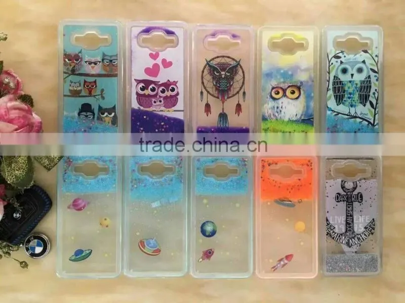 Hot Bling Glitter Stars Liquid Quicksand Hard Back Phone Case Cover For Samsung Galaxy Note 4 IV N9100 Hourglass Cases