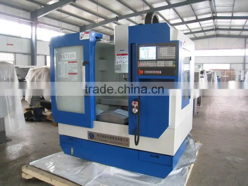 XK7125 CNC milling machine for metal