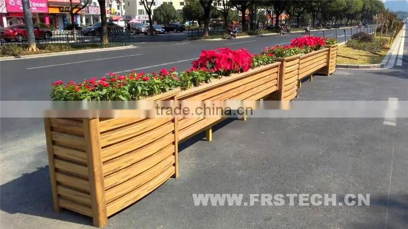 Hot 3rd Generation Square Black PE Plant Pots