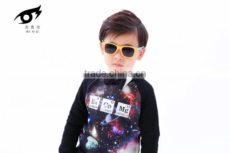 New product Manufacturers selling silicone polarizing sunglasses cute kids glasses