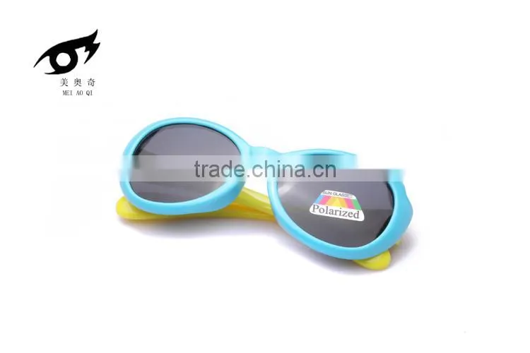 New product small apples children soft silicone material polarized sunglasses