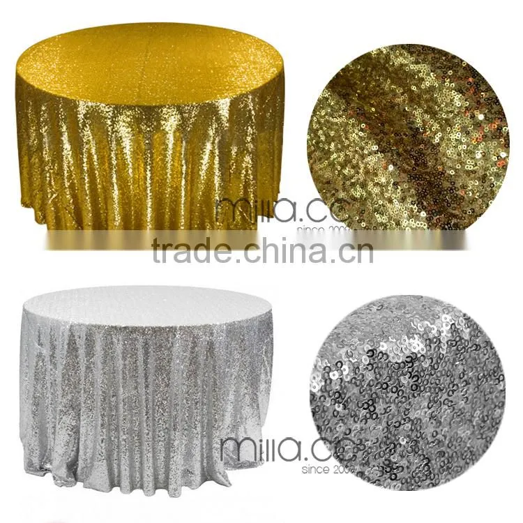 Royal Blue Glitter Table Cloth