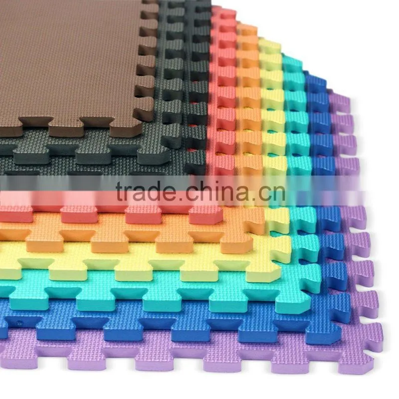 plastic eva interlocking foam floor mats for kids