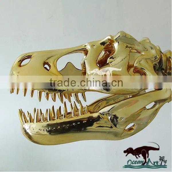 OA-SD-L63 Metallic Dinosaur Skeleton for sale