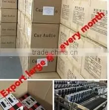 high quality 12V 1 din fixed panel car audio mp3 cd player adapter with bluetooth usb TF mmc fm radio receiver