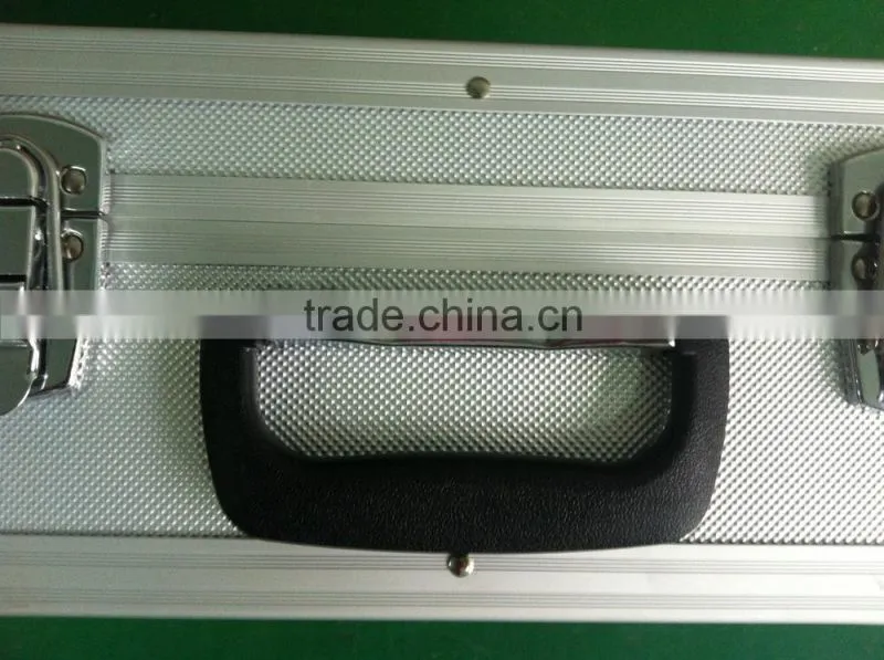 China silver and black carrying aluminum tool box flight case