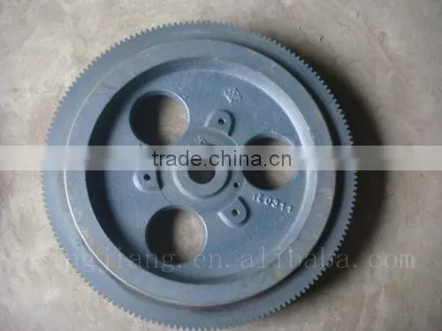 S195 flywheel for diesel engine, flywheel for diesel engine generator