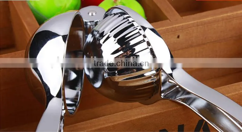 stainless steel manual fruit lemon squeezer kitchen bar citrus juicer hand press
