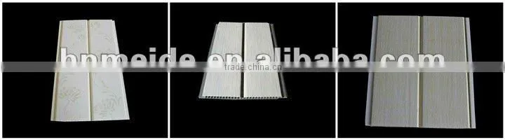 pvc interior groove decorative wood panel