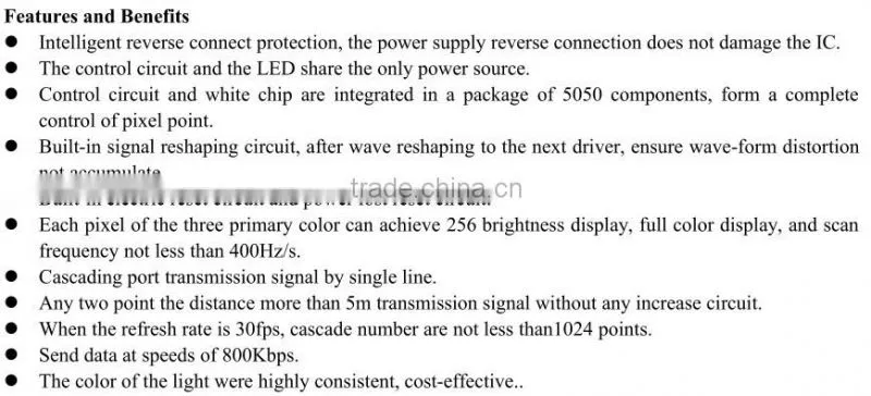 APA104 IC Chip 60Pixel/m 60leds/m DC5V APA104 60LED LED Strip APA104 60