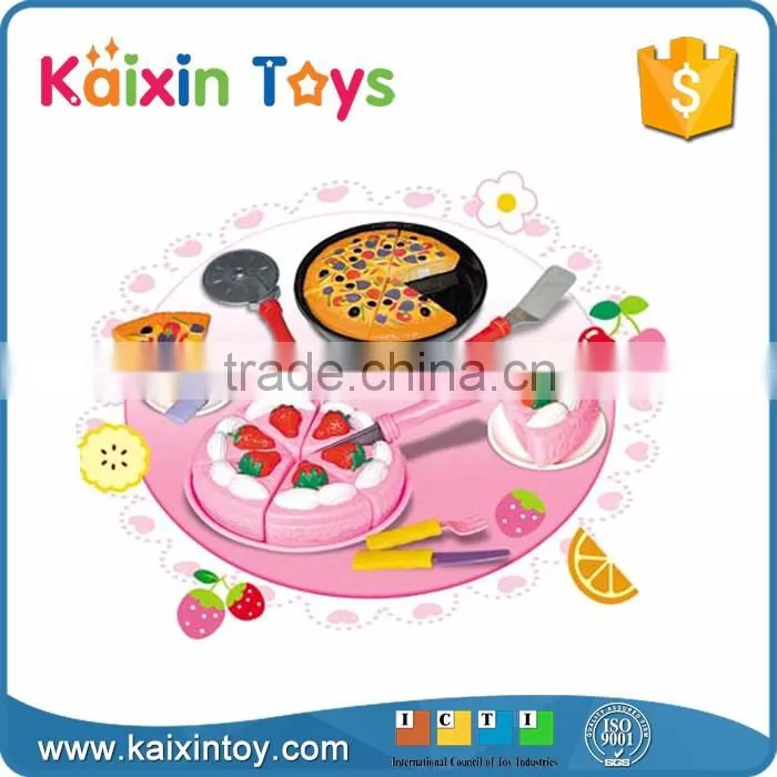 10264560 2016 New Toy Plastic Happy Birthday Food Toy For Children