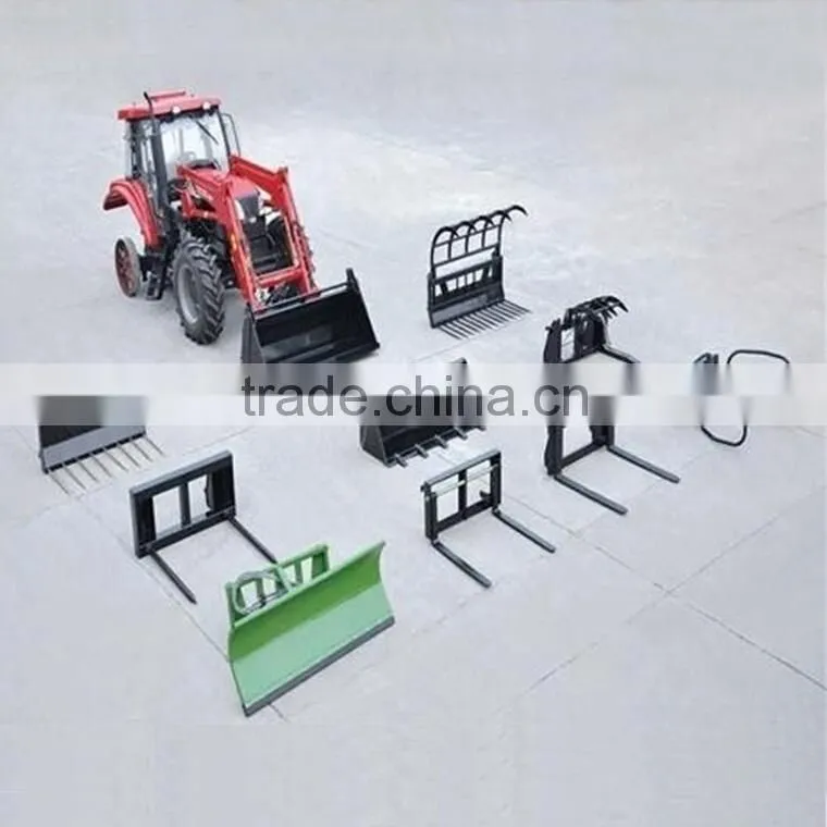High quality DQ654 65HP 4WD Farm tractor with Sunshade for sale