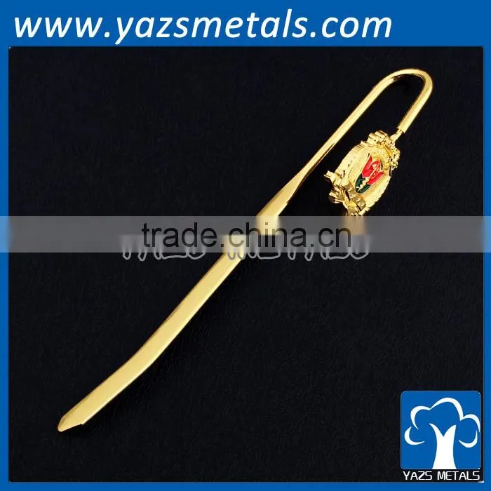 custom promotion Metal Bookmark for book