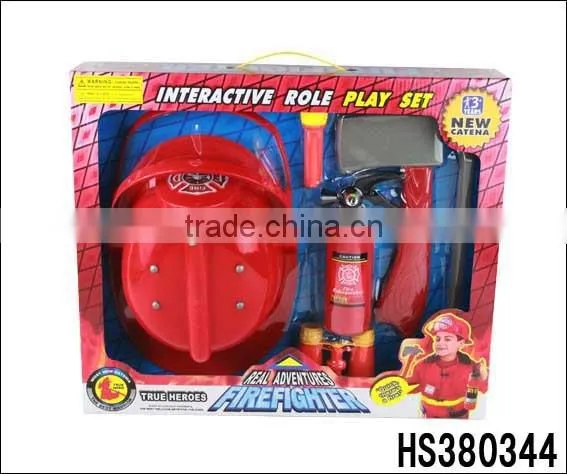 children interesting loudspeaker fireman toy