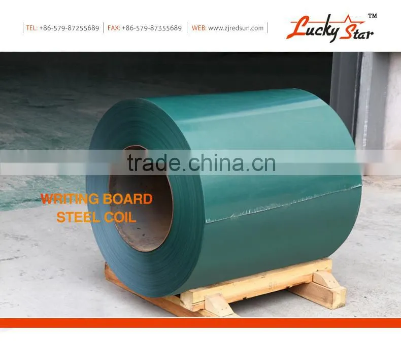 prepaint galvanized steel coil for whiteboard and blackboard