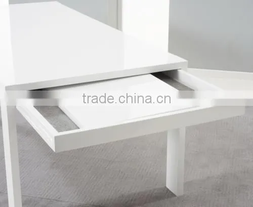 DT-4044 Extending MDF with High Gloss Dining Table