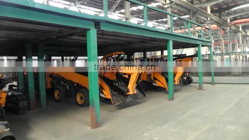 2015 Hot Sale KBT60 Rubber-tyred Backhoe Loader Digger