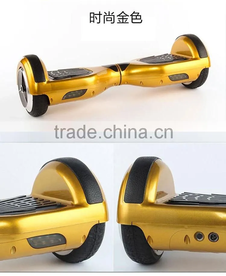 Standard Shenzhen 6.5 inch 350W two wheel smart electric self balancing scooter