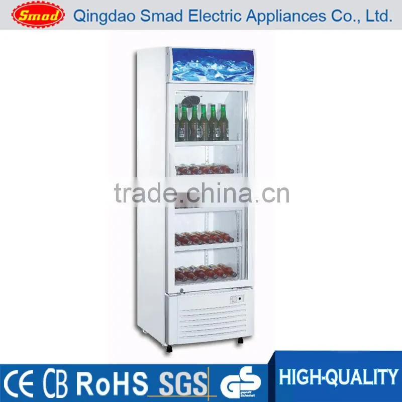 Cooling display cabinets vertical beverage exhibitor