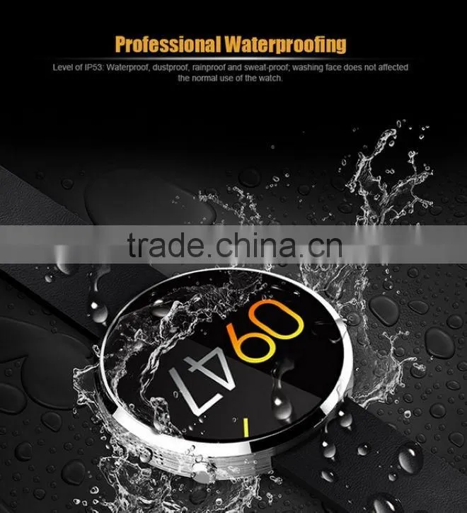 Bluetooth Smartwatches DM360 Smart watch for IOS and Andriod Mobile Phone with Heart rate monitor bluetooth Wristwatch
