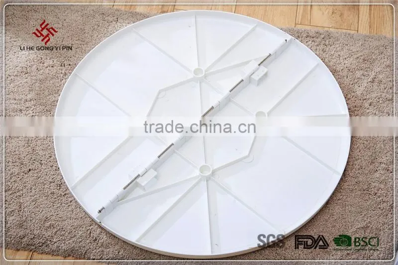 Promotional plastic outdoor folding table with 4 chairs
