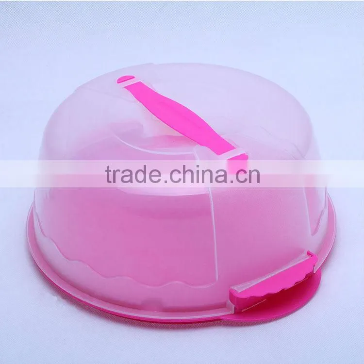 PP cake box with handle