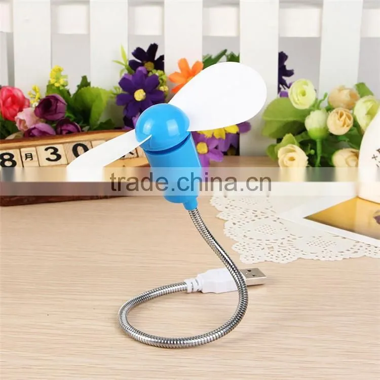 Portable Flexible USB Mini Cooling Fan Cooler For Laptop Desktop PC Computer