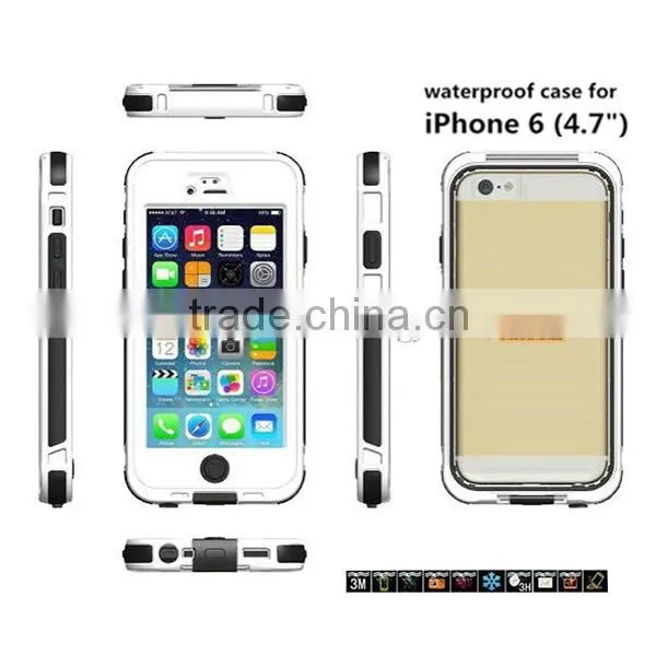 Waterproof Phone Cases for Apple iPhone 6 6S 4.7 Inch With Home Button