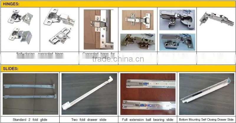 Solid wood moulding kitchen cabinets