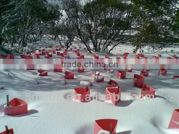 Corflute plastic tree guards