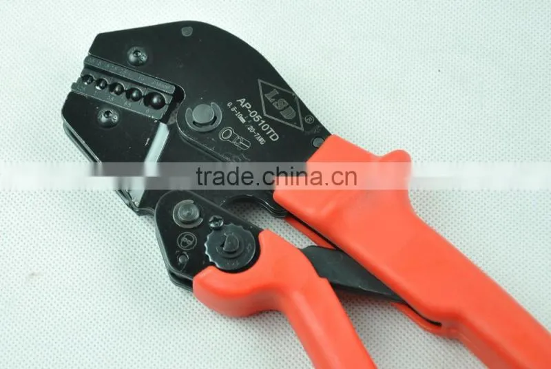 AP-0510TD hand crimping tool for 0.5-10mm2 non-insulated cable connector crimp tool