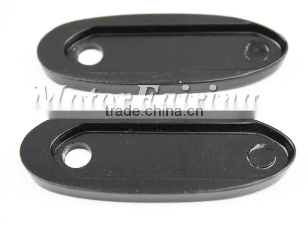 Mirror Base Plates for Kawasaki Ninja 500R 636 ZX6R ZX7 ZX9 10R MT222-005 Black