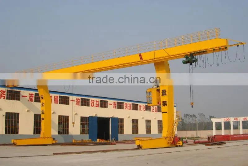 High Duty Electric Double Girder EOT Bridge Crane Manufacturer In China