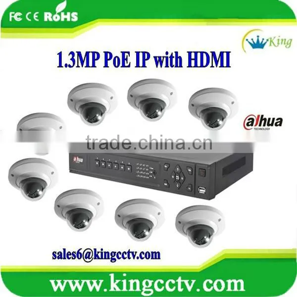 cctv camera and dvr kit: IPC-HD2100 & NVR3208