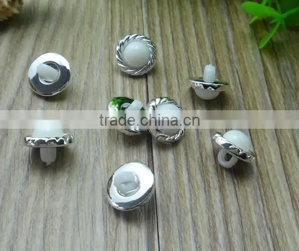 factory sell custom pearl rhinestone button