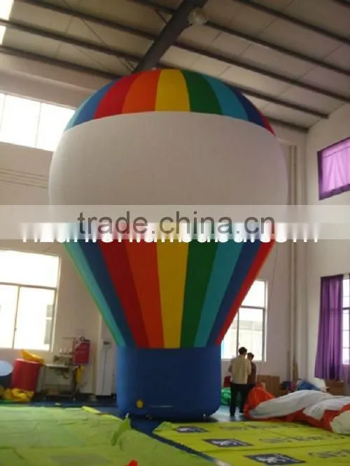 Inflatable Rainbow Ground Balloon for Advertising Decoration