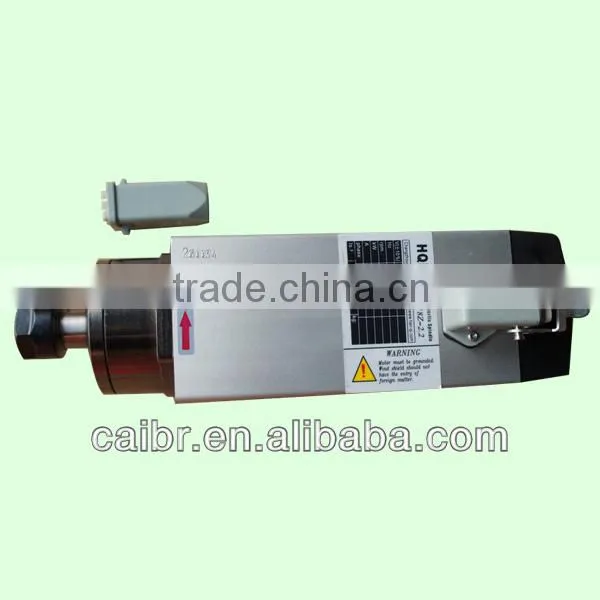 spindle bearing/air cooled spindle motor/800w cnc spindle motor