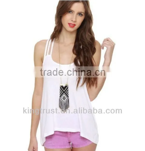 Jiangxi Garment Factory Womens Loose Printed Light Weight Jersey Tops