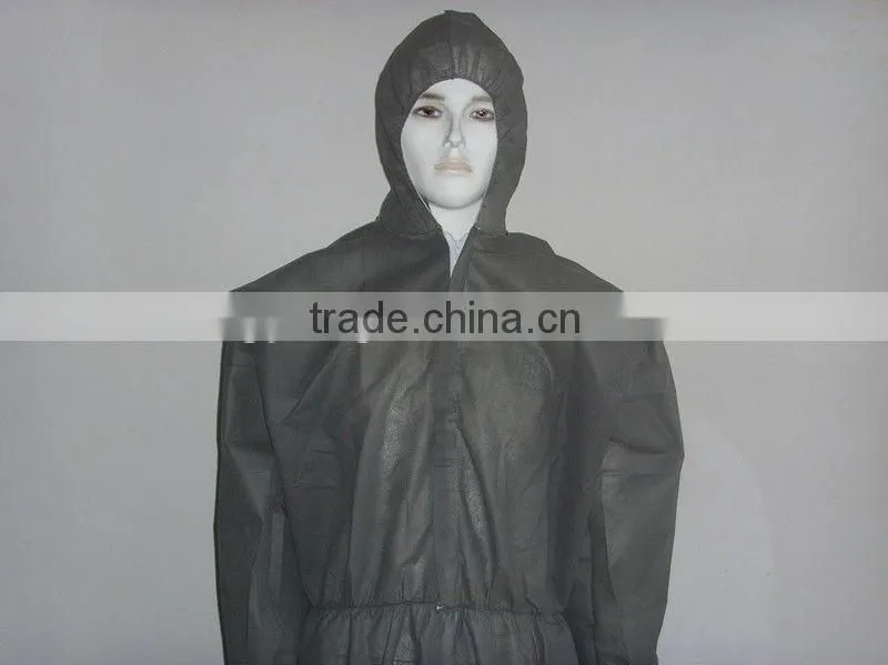 Non-woven disposable painting protection clothing