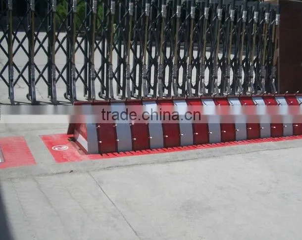 electric-hydraulic road blocker