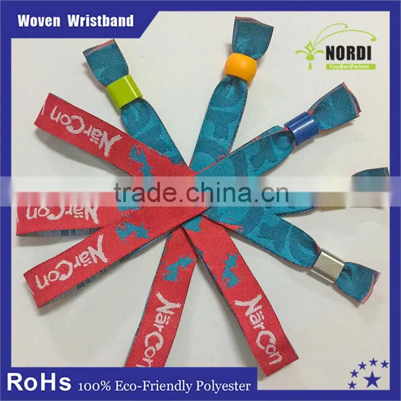 festival woven wristband