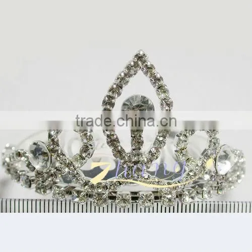 HOT!!! Mini Rhinestone Jewelry Wedding Crown