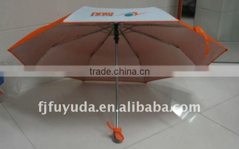 3 folding aluminum advertising umbrella