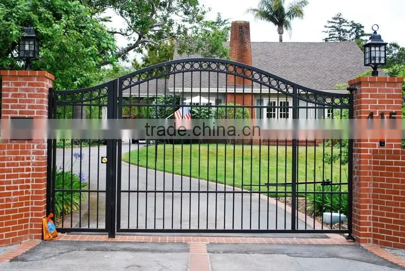 Low price steel gate fence gate, main gate colors, latest main gate designs on alibaba online shopping