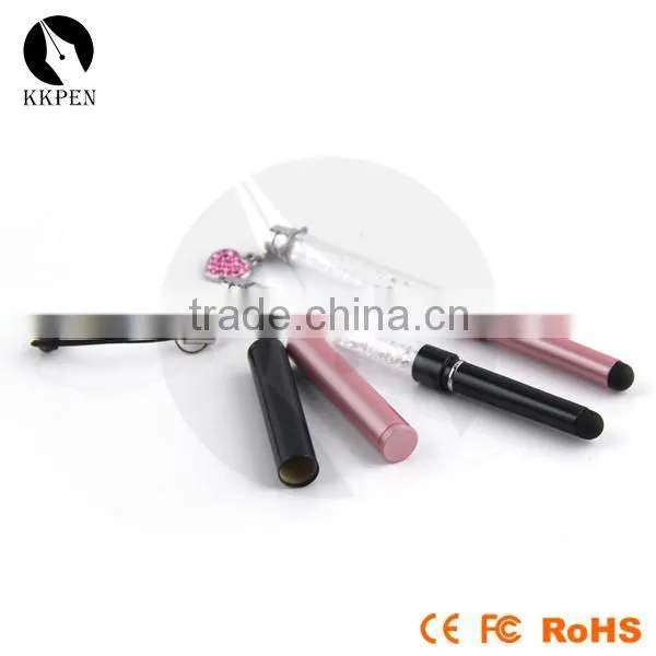 KKPEN Crystal Mobile Phone Stylus + 3.5mm Dust Plug Style Bling Touch Screen Pen