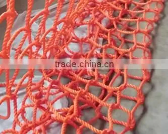 polypropylene cargo net of high strength danline rope