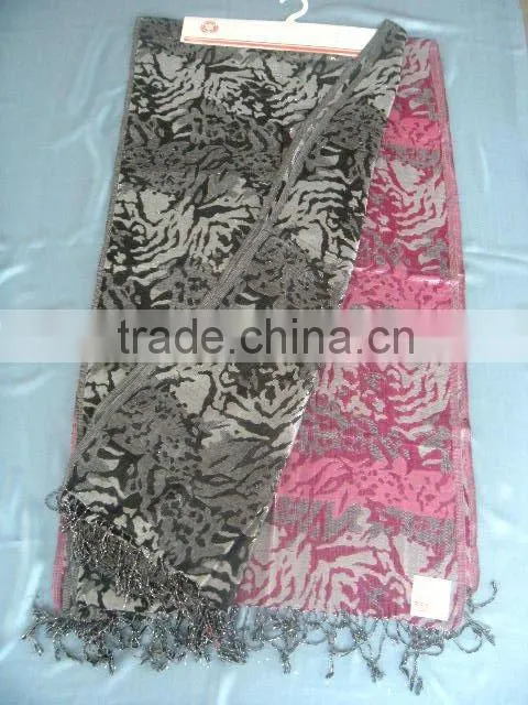 viscose Jacquard winter 2013 shawls/latest shawls