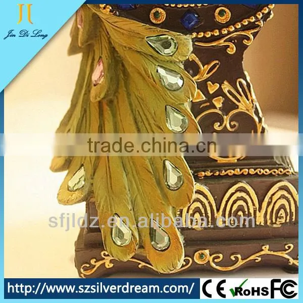 Environmental protection resins vintage home decorating clock